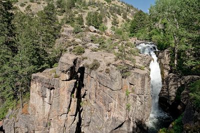 Shell Falls, in the Bighorn National Forest