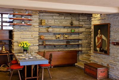 Fallingwater dining room interior