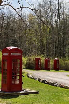 Telephone booths