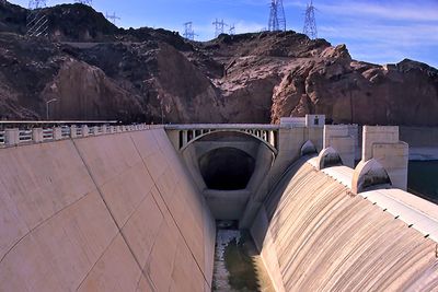 Hoover Dam spillway (right side)