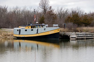 The Leanic in Long Point Harbour