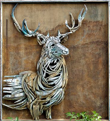 On a wall beside the Truckee River