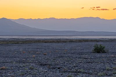 Dusk over the Panamint Range
