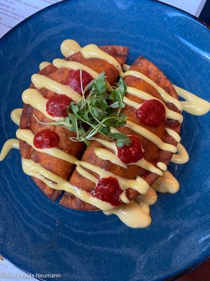 empanadas at Besame restaurant