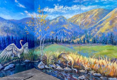 Mural in town