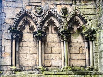 Chapel at Holyroodhouse Palace in Edinburg