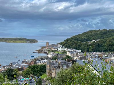 view from McCraig's Tower in Oban