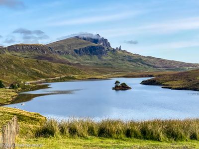 View of Old Man of Storr, Isle of Skye