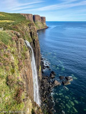 Waterfall near Kilt Rock