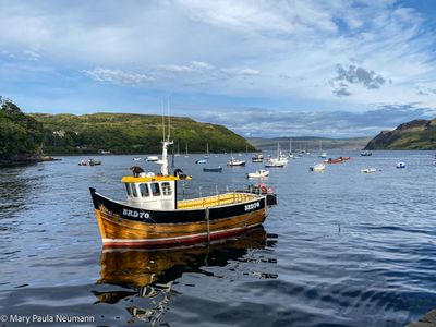 Portree harbor, Isle of Skye