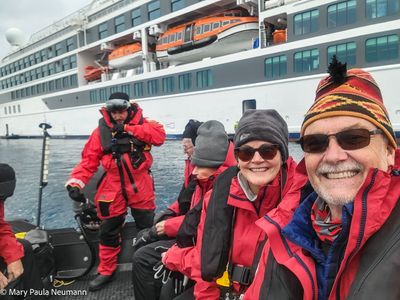 On a Zodiac excursion