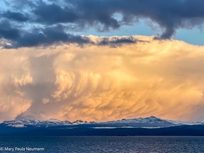 interesting clouds over Beagle Channel