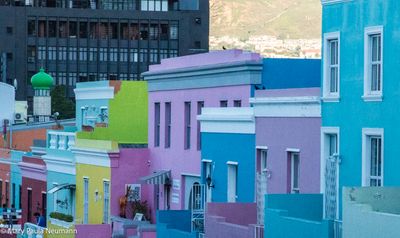 Bo Kaap neighborhood in Cape Town