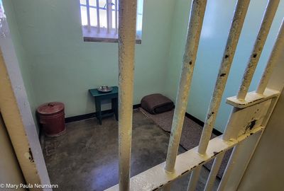 Nelson Mandela's cell at Robben Island Prison