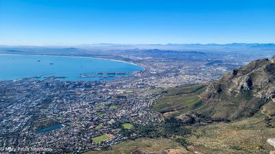 View of Cape Town from Table Mountain
