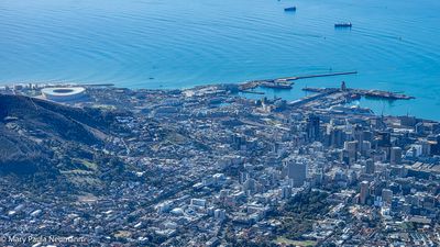 View of Cape Town from Table Mountain