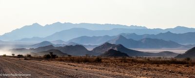 dusty landscape