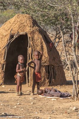 Himba children