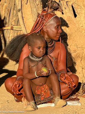 Himba mother and child