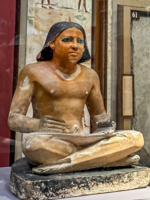 The sitting scribe