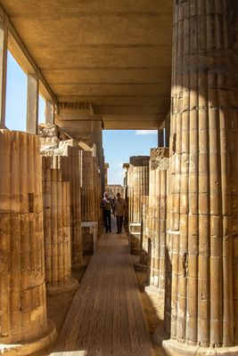 Colonnade at Saqqara