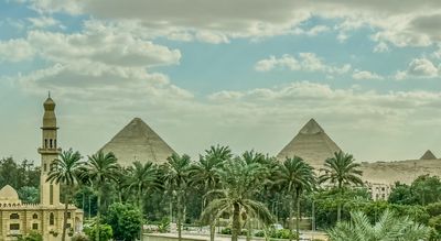 Pyramids at Giza