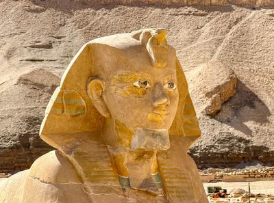 sphinx at Queen Hatshepsut temple