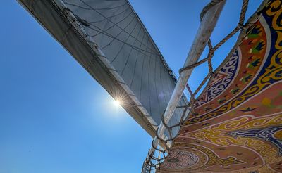 Sailing on a felucca