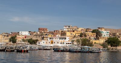 Nubian village and marina
