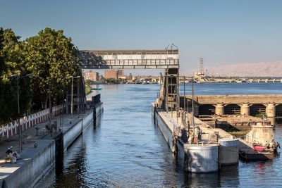Esna ship lock