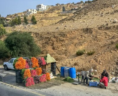 en route to Jerash