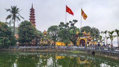 Hoan Quoc Pagoda complex Hanoi