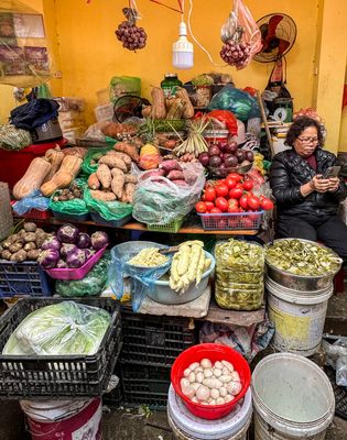 Vegetables at market