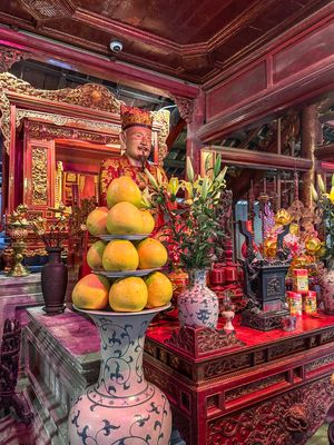 Shrine at Temple of Literature Hanoi