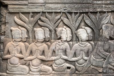 Carvings at Angkor Thom