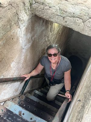 Emerging from Ci Chi tunnels