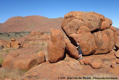 Rens in Namibia