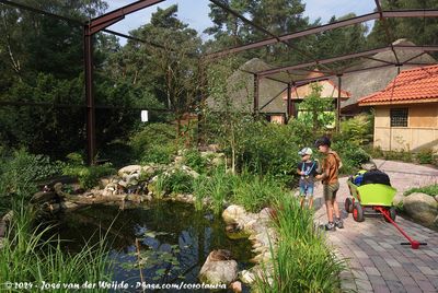 Guus & Rens in Weltvogelpark