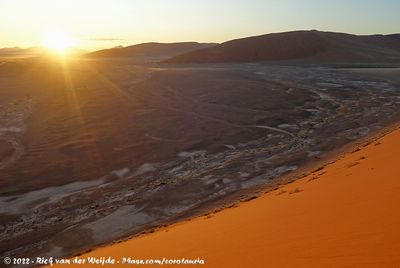 Sunrise at the Namib