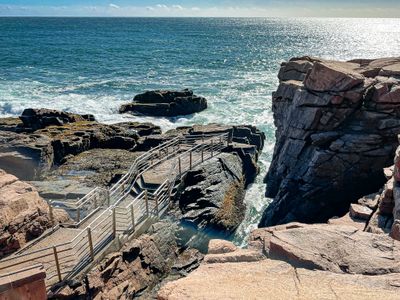 Thunder Hole on the Ocean Trail