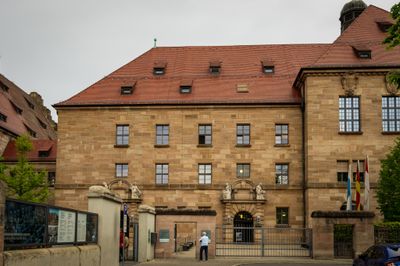 Courthouse used for the Nurernberg trials.