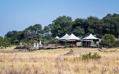 Somalisa camp in Hwange National Park, Zimbabwe