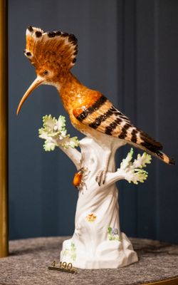 Porcelain hoopoe