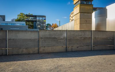 Berlin Wall memorial - East side