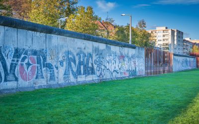 Berlin Wall memorial - West side