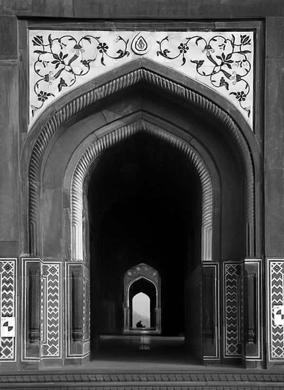 Bob SkeltonCAPA 2022 Fall MonochromeMosque at the Taj