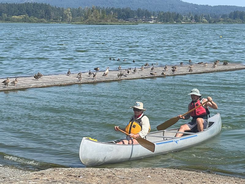 Jean Hamilton2024 Pacific ChallengeCanoeing the Lake