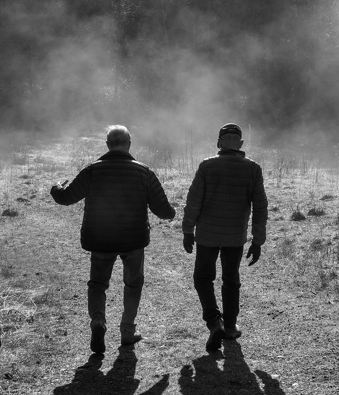 Martha AgueroEvening Favourites - Black & WhiteMarch 2025Walking into the mist