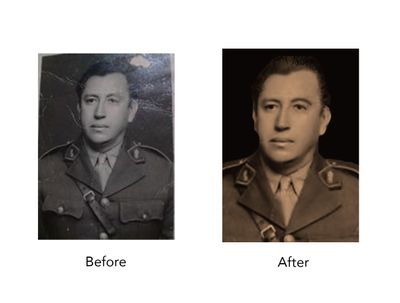 <br>Martha Aguero<br>Evening Favorites - Re-Do a Vintage Photo  <br> January 2023<br> Head of the Family 1942 - 3rd (tied)