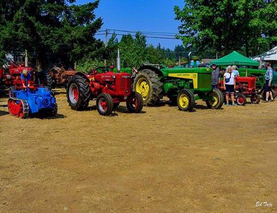 <br>Ed Taje<br>Cobble Hill Fair<br>Aug. 26, 2023<br>Tractor Row